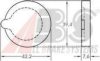 A.B.S. 36116 Brake Pad Set, disc parking brake